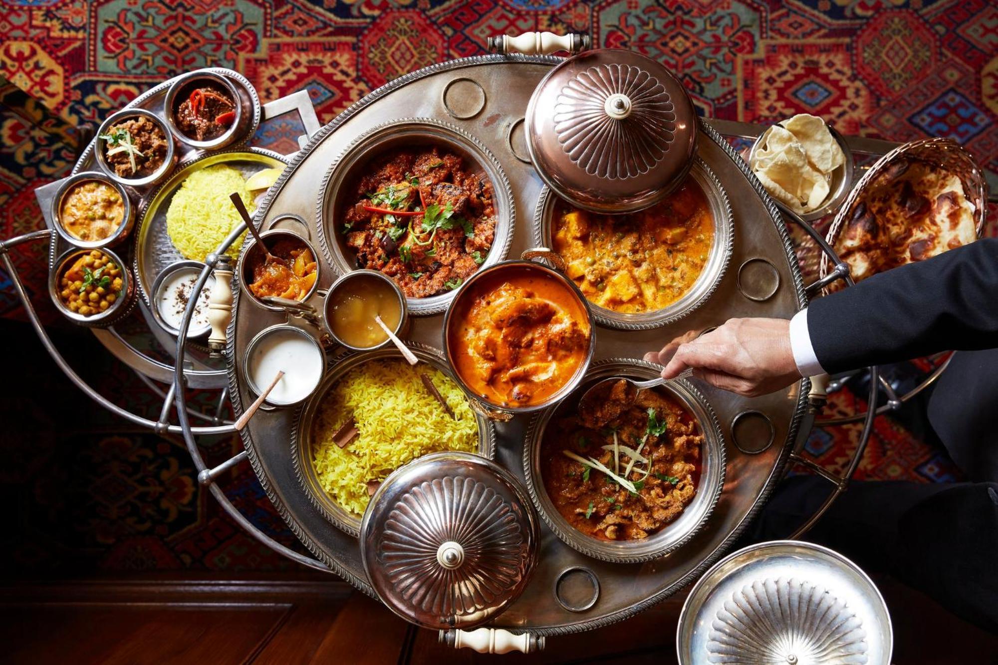 รูเบนส์ แอท เดอะ พาเลซ โฮเทล Hotel ลอนดอน ภายนอก รูปภาพ Indian cuisine